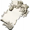 Yuletide Scrollframe - Christmas CNC STL Relief
