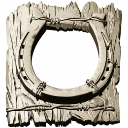Rugged Horseshoe Frame