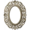 Aurelia Oval Baroque Frame - STL 3D model for CNC