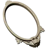 Baroque Oval Frame STL for CNC Milling