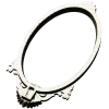Baroque Oval Frame STL for CNC Milling