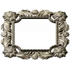 Floral Acanthus Square Frame STL 3D Model for CNC
