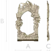 Draconic Gate archway STL for CNC