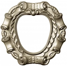 Ribbon Scroll Frame