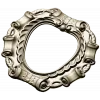 Baroque Ribbon Frame - STL 3D model for CNC