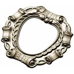 Ribbon Scroll Frame
