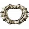 Baroque Ribbon Frame - STL 3D model for CNC