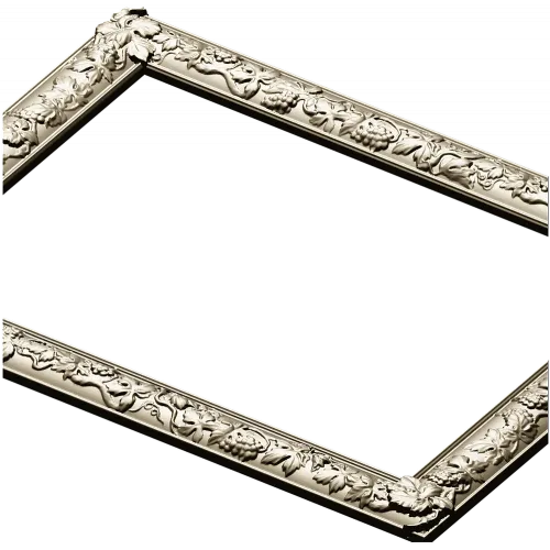 Baroque Vine Frame - ornamental STL 3D model for CNC