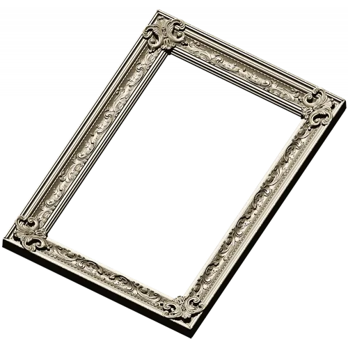 Baroque Acanthus Frame STL for CNC