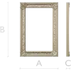 Baroque Acanthus Frame STL for CNC