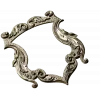 Rococo Shield Frame STL for CNC