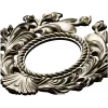 Ornate Acanthus Oval Frame - 3D STL for CNC