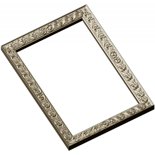 Regal Acanthus Frame - STL 3D model for CNC milling