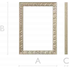 Regal Acanthus Frame - STL 3D model for CNC milling