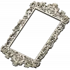 Ornate Rococo Frame STL for CNC Router and Wood Carving