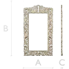 Baroque Acanthus Frame STL for CNC Milling