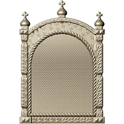 Arched Kiot Frame STL for CNC