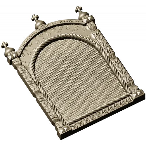 Arched Kiot Frame STL for CNC