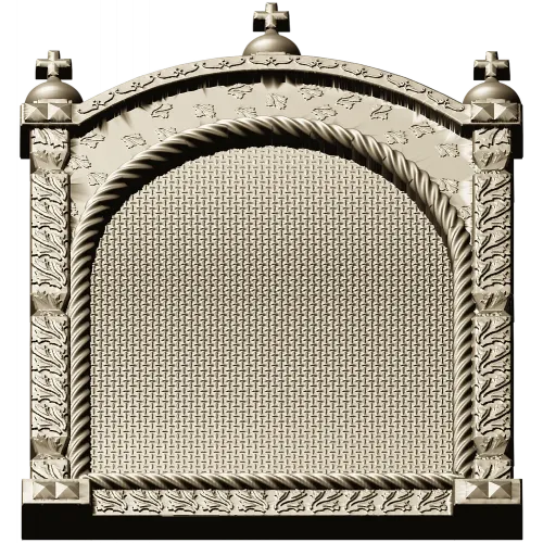 Arched Kiot Frame STL for CNC