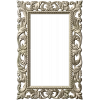 Ornate Rococo Rectangular Frame STL for CNC