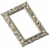 Ornate Rococo Rectangular Frame STL for CNC