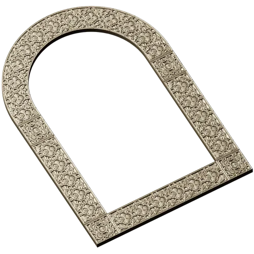 Ornate Arched Frame STL for CNC Milling