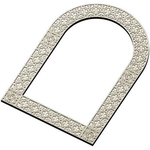 Ornate Arched Frame STL for CNC Milling