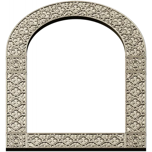 Ornate Arched Frame STL for CNC Milling