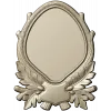 Ornate Laurel Cartouche - STL 3D Model for CNC