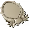 Ornate Laurel Cartouche - STL 3D Model for CNC