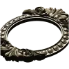 Ornate Oval Frame STL 3D Model for CNC Milling
