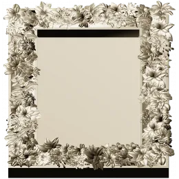 Blooming Ornate Frame