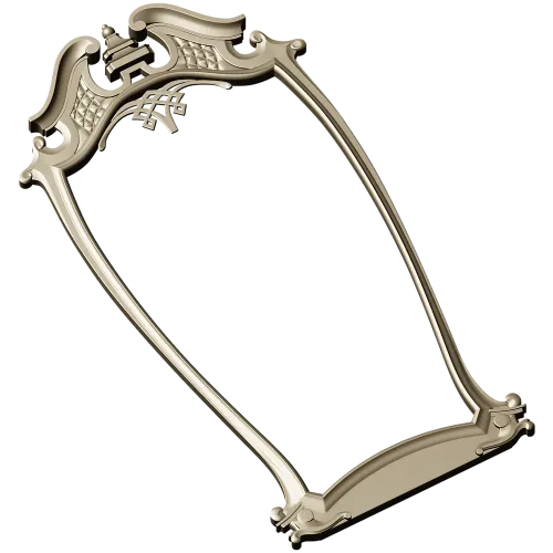 Ornate Rococo Frame STL for CNC Routing
