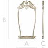 Ornate Rococo Frame STL for CNC Routing