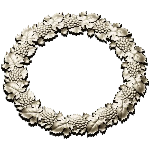 Grapevine Laurel - STL 3D model for CNC carving