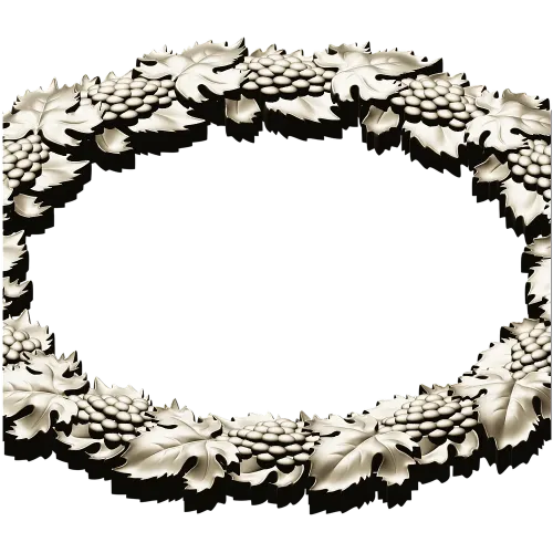 Grapevine Laurel - STL 3D model for CNC carving