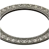 Ornate Round Frame STL for CNC