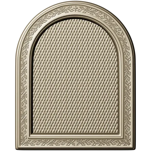 Arched Decorative Frame STL - detailed 3D model for CNC carving
