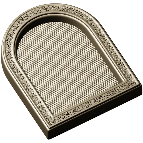 Arched Decorative Frame STL - detailed 3D model for CNC carving