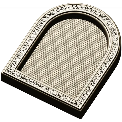 Arched Decorative Frame STL - detailed 3D model for CNC carving