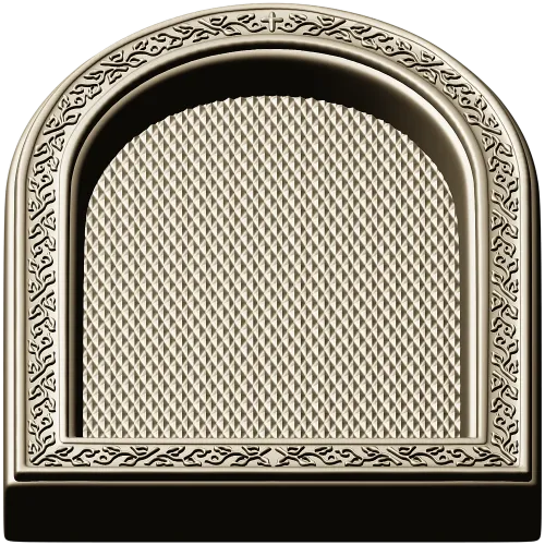 Arched Decorative Frame STL - detailed 3D model for CNC carving