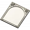 Arched Decorative Frame STL for CNC