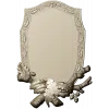 Oakcrest cartouche - high-relief decorative frame STL for CNC