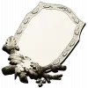 Oakcrest cartouche - high-relief decorative frame STL for CNC