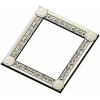 Ornate Rosette Corner Frame - STL 3D Model for CNC