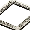 Ornate Rosette Corner Frame - STL 3D Model for CNC