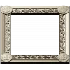 Ornate Rosette Corner Frame - STL 3D Model for CNC