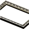 Rectangular Arch-Motif Frame STL for CNC Router