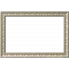 Laurel Ribbon Frame - 3D STL model for CNC milling