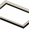 Laurel Ribbon Frame - 3D STL model for CNC milling